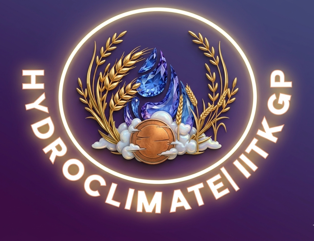HydroClimate Lab IIT KGP Logo